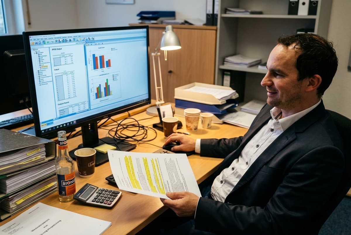 Umfrage Auswertung — Statistische Datenanalyse und Reporting in der Marktforschung